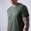 Wolf t-shirt Moss green