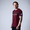 Haze t-shirt Dark red