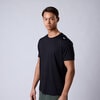 Flow mesh t-shirt Black
