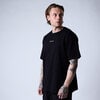 Core relaxed t-shirt print Men Black