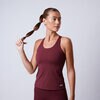 Fuse singlet 2 in 1 top Dark red