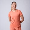 Breeze mesh t-shirt Coral peach