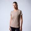 Bamboo t-shirt wmn Dark Khaki