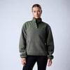 Line fleece jacket Moss green